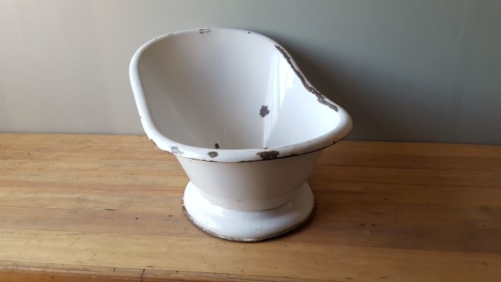 Antiguo baño de asiento