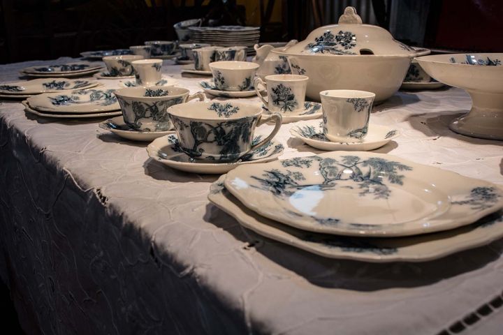 Juego de vajilla de porcelana inglesa